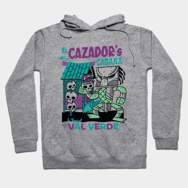 El Cazador's Cabana Hoodie by GiMETZCO!